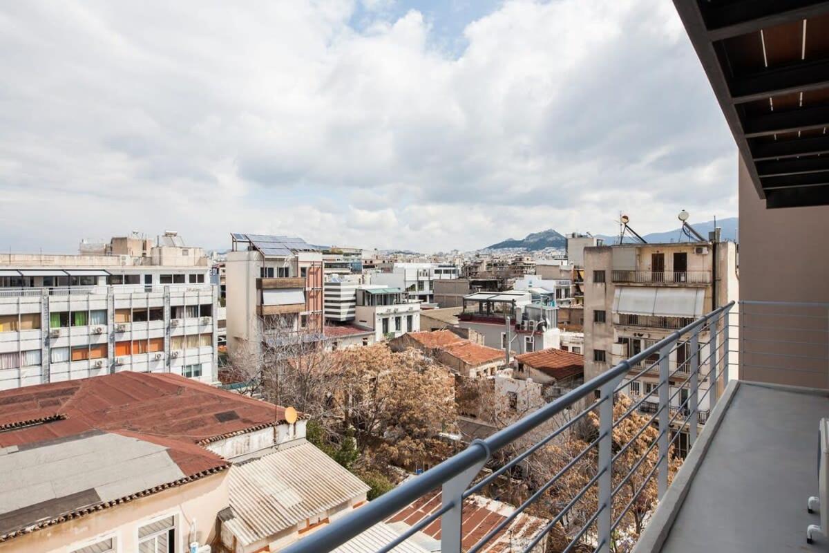 Penthouse With 360 View Of Athens And Private Gym Apartment Exterior photo