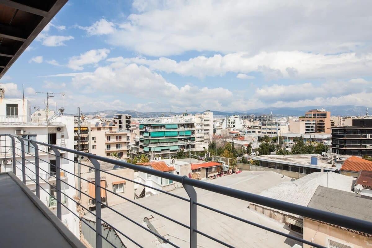 Penthouse With 360 View Of Athens And Private Gym Apartment Exterior photo