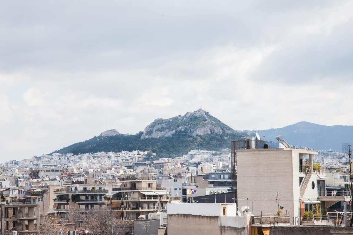 Penthouse With 360 View Of Athens And Private Gym Apartment Exterior photo